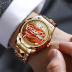 Coca-Cola 140th Anniversary Alloy Luxury Quartz Watch – TANTN21487
