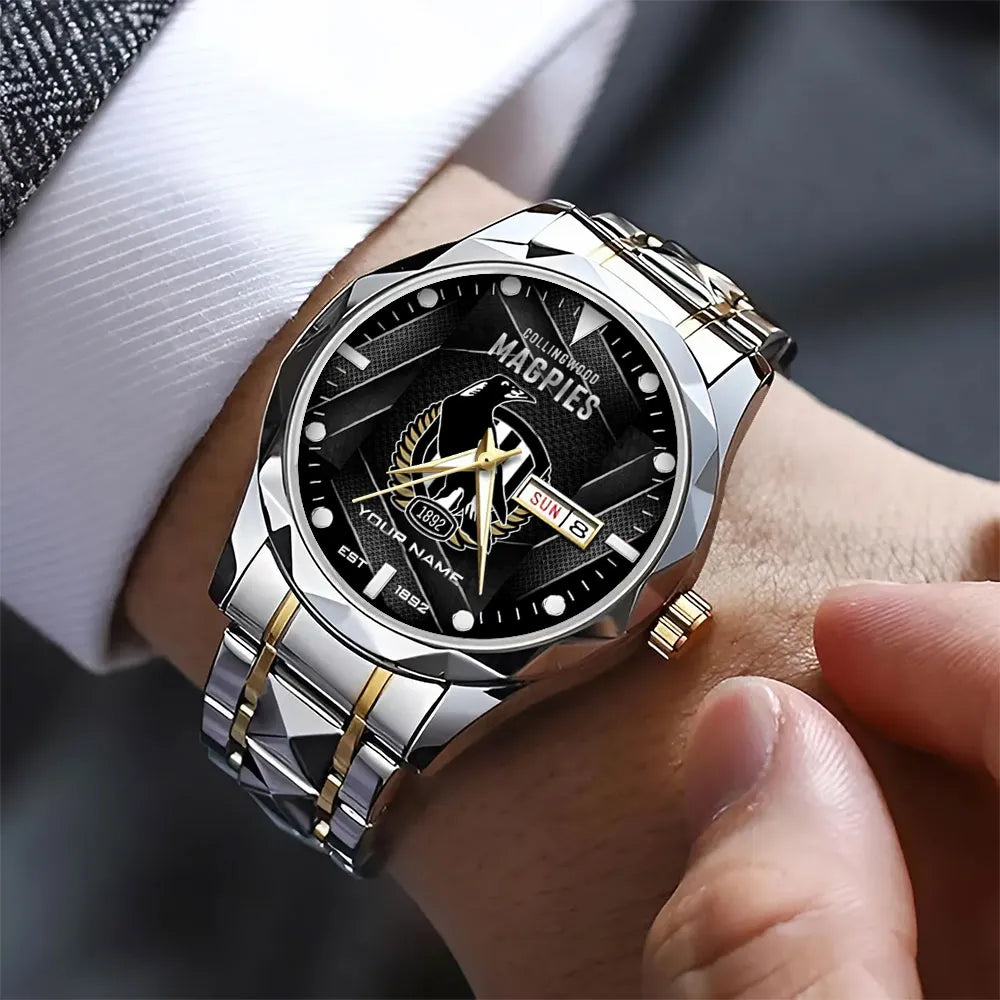 Personalized Collingwood FC Alloy Luxury Quartz Watch – TANTN20276
