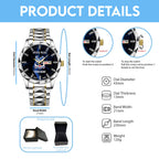 Personalized Crystal Palace FC Alloy Luxury Quartz Watch – TANTN23557