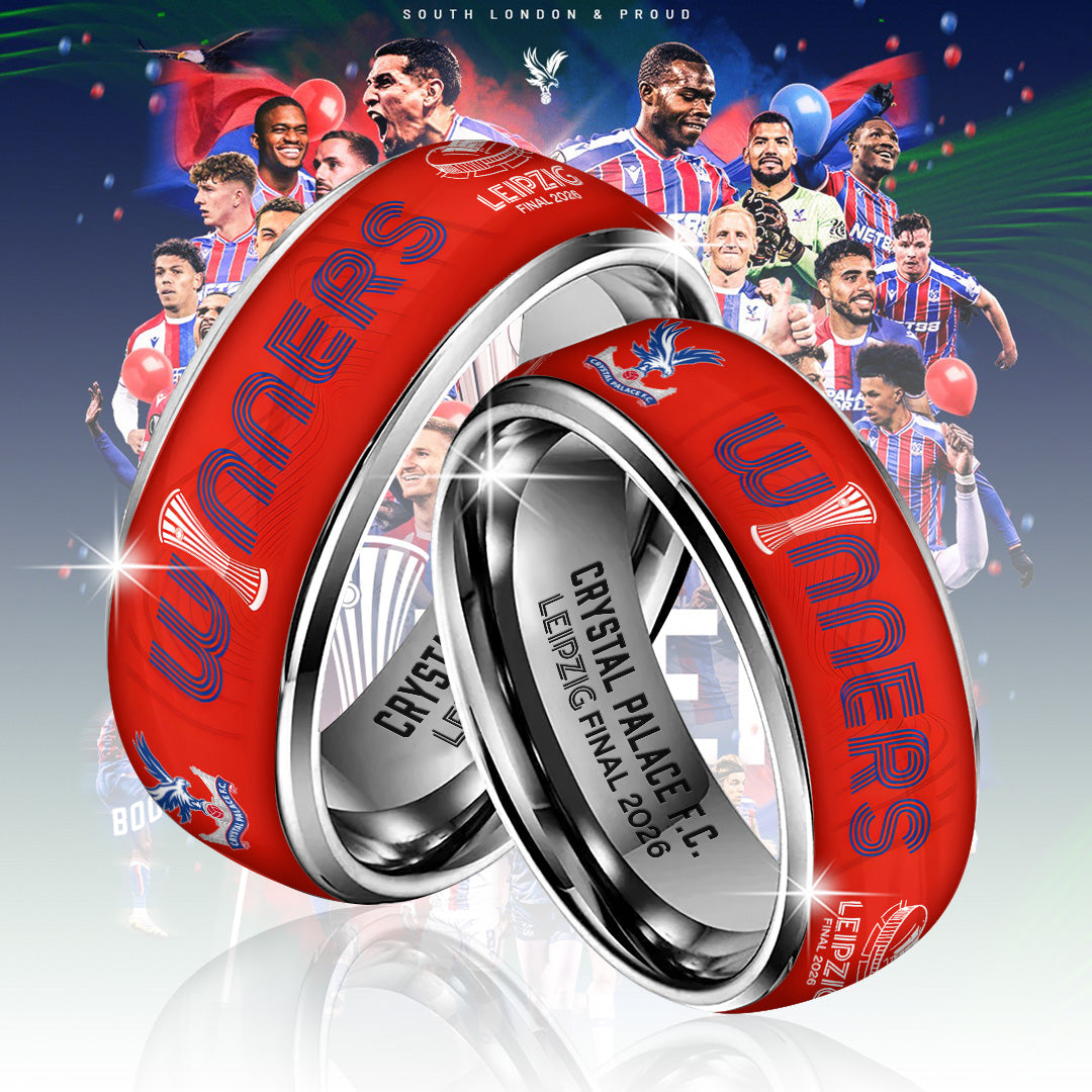 Crystal Palace FC UEFA Conference League Winners 2026 Custom Alloy Ring – TANTN23220