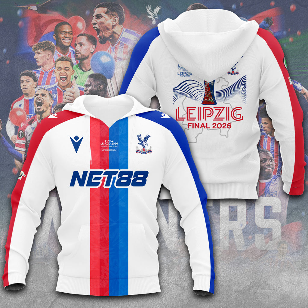 Crystal Palace FC UEFA Conference League Winners 2026 3D Apparel – TANTN23380