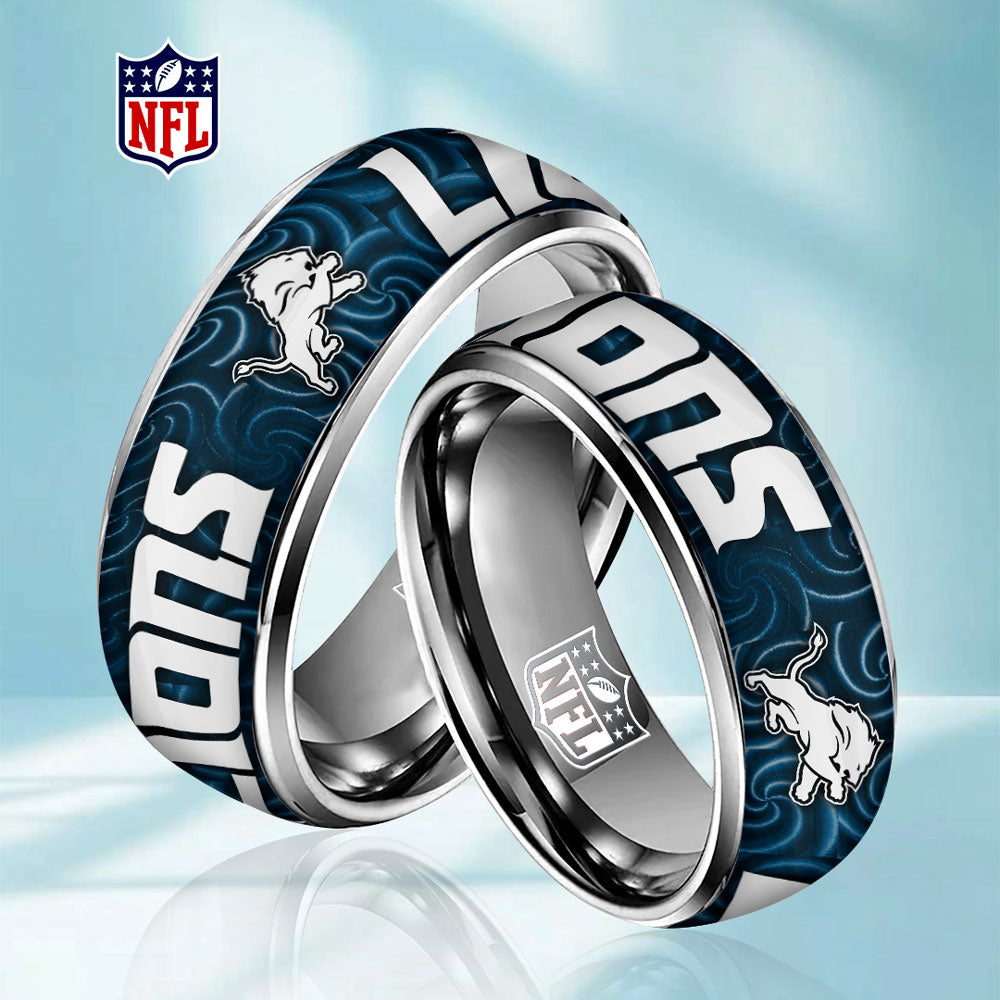 Detroit Lions Custom Alloy Ring – GNE4398
