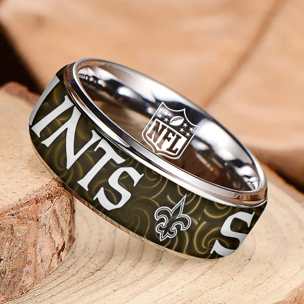 New Orleans Saints Custom Alloy Ring – GNE4406