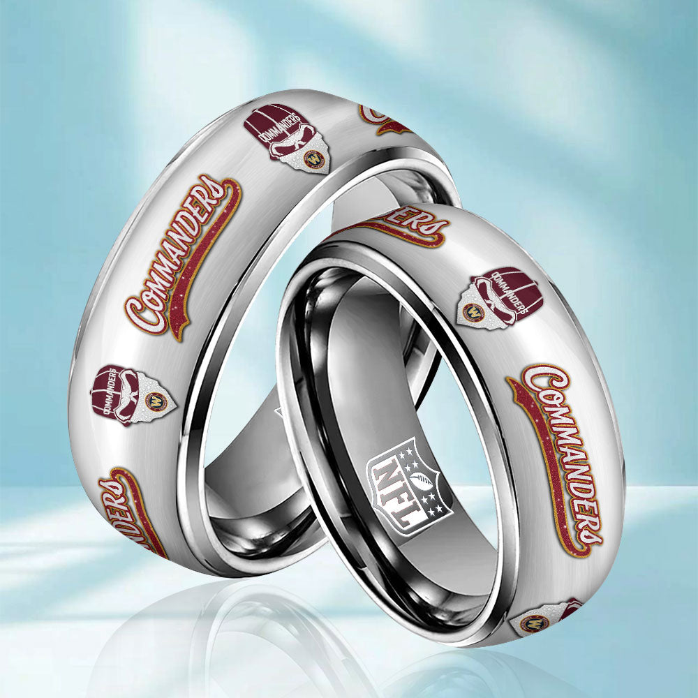 Washington Commanders Custom Alloy Ring – TMTHU823