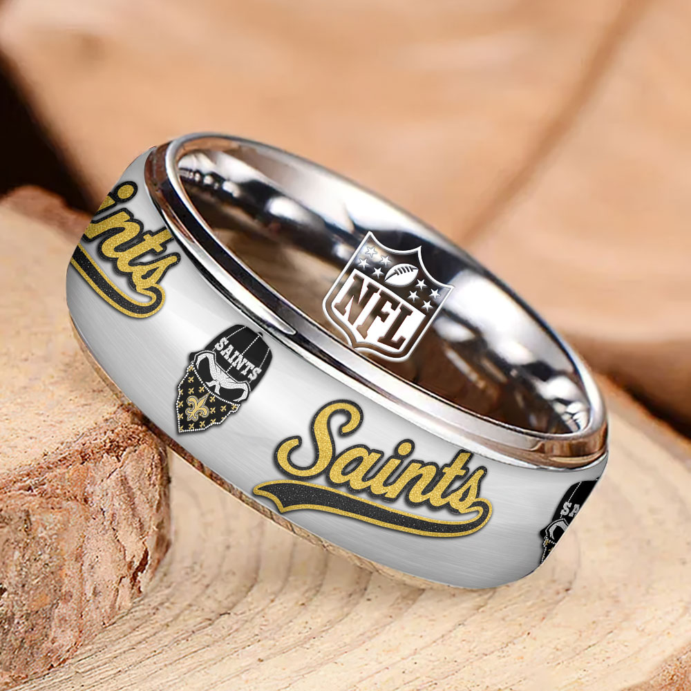 New Orleans Saints Custom Alloy Ring – TMTHU830