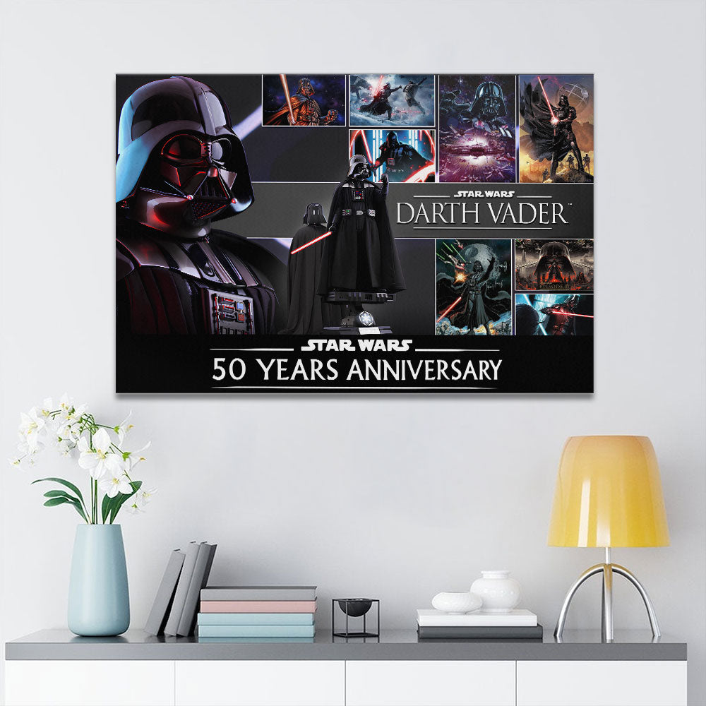 Star Wars x Darth Vader Rectangle Canvas With Inner Frame – TMTHU472