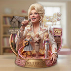 Dolly Parton Custom Shape Acrylic Plaque – TMTHU8872