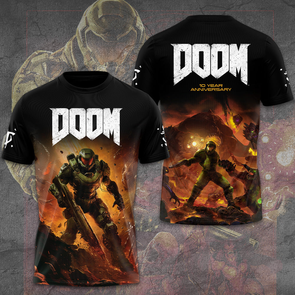 DOOM (2016) 10th Anniversary 3D Apparel – GNE6510