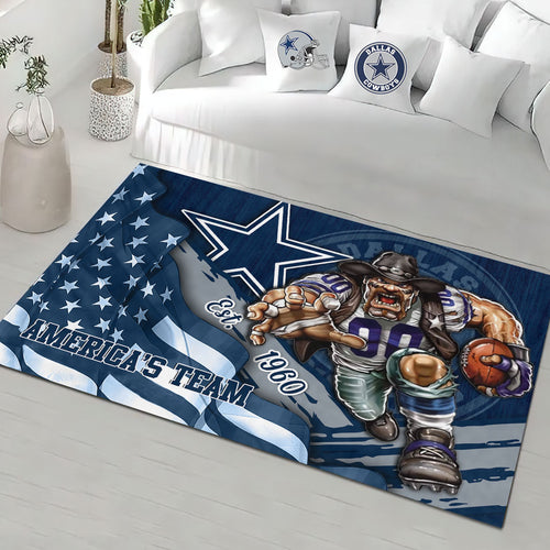 Dallas Cowboys Rectangular Rug – HOATT13158