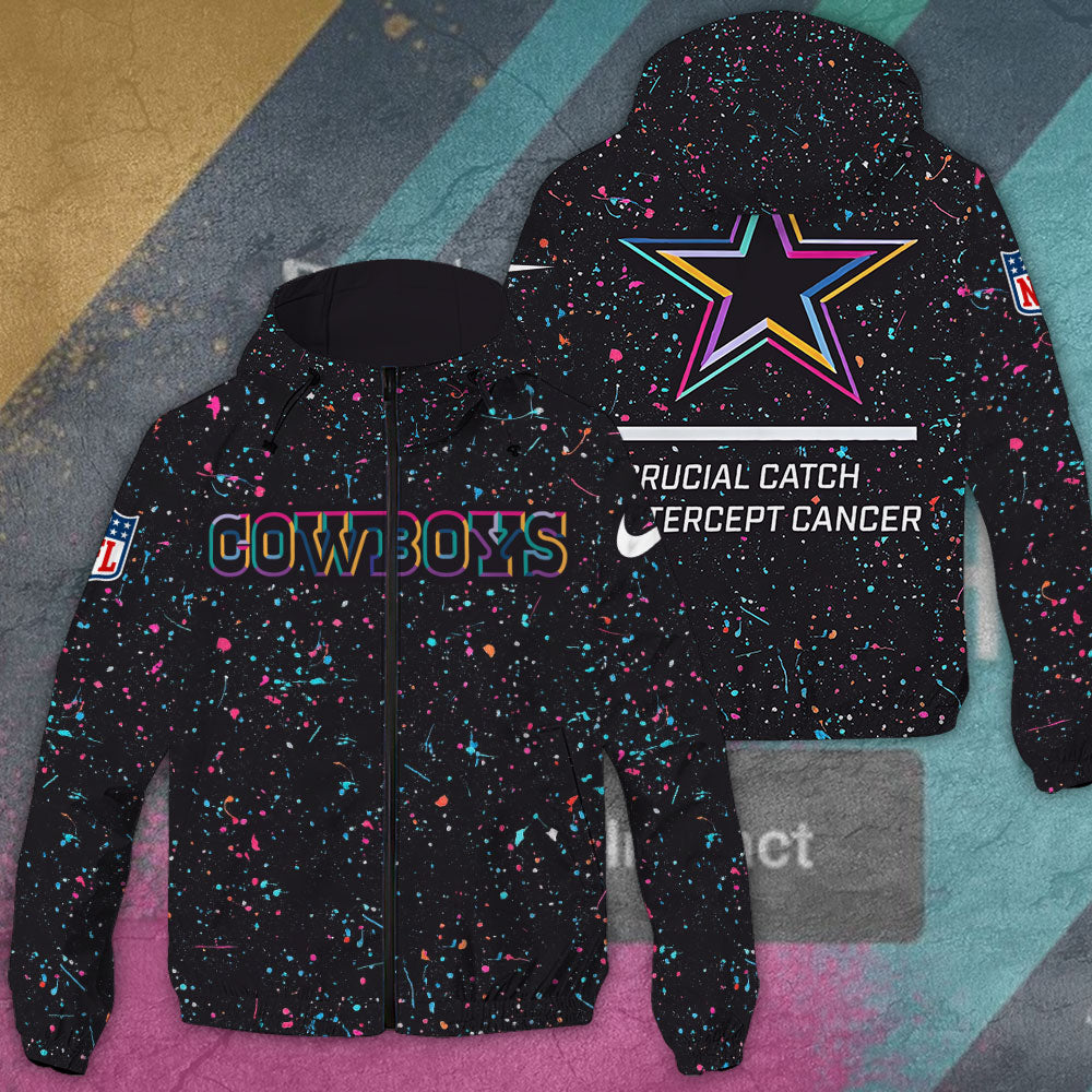 Dallas Cowboys 3D Windbreaker Jacket – TANTN15764