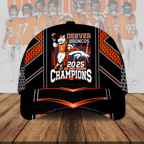 Denver Broncos 2025 AFC West Champions Classic Cap – HOATT15406