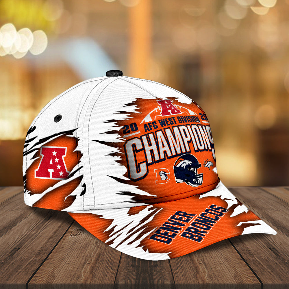 Denver Broncos 2025 AFC West Champions Classic Cap – MAITM14270