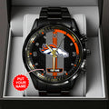 Personalized Denver Broncos Black Stainless Steel Watch – TANTN16012