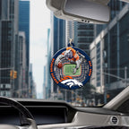 Denver Broncos Custom shape 2-sided Acrylic Car Ornament – HOATT12580