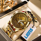 Detroit Lions 95th Anniversary Alloy Luxury Quartz Watch – MAITM12911