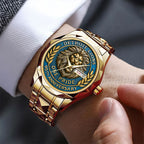 Detroit Lions 95th Anniversary Alloy Luxury Quartz Watch – MAITM12945