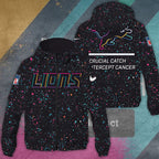 Detroit Lions 3D Windbreaker Jacket – TANTN15777