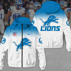 Detroit Lions 3D Windbreaker Jacket – TANTN16722