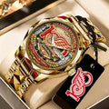 Detroit Red Wings 100th Anniversary Alloy Luxury Quartz Watch – TANTN21494
