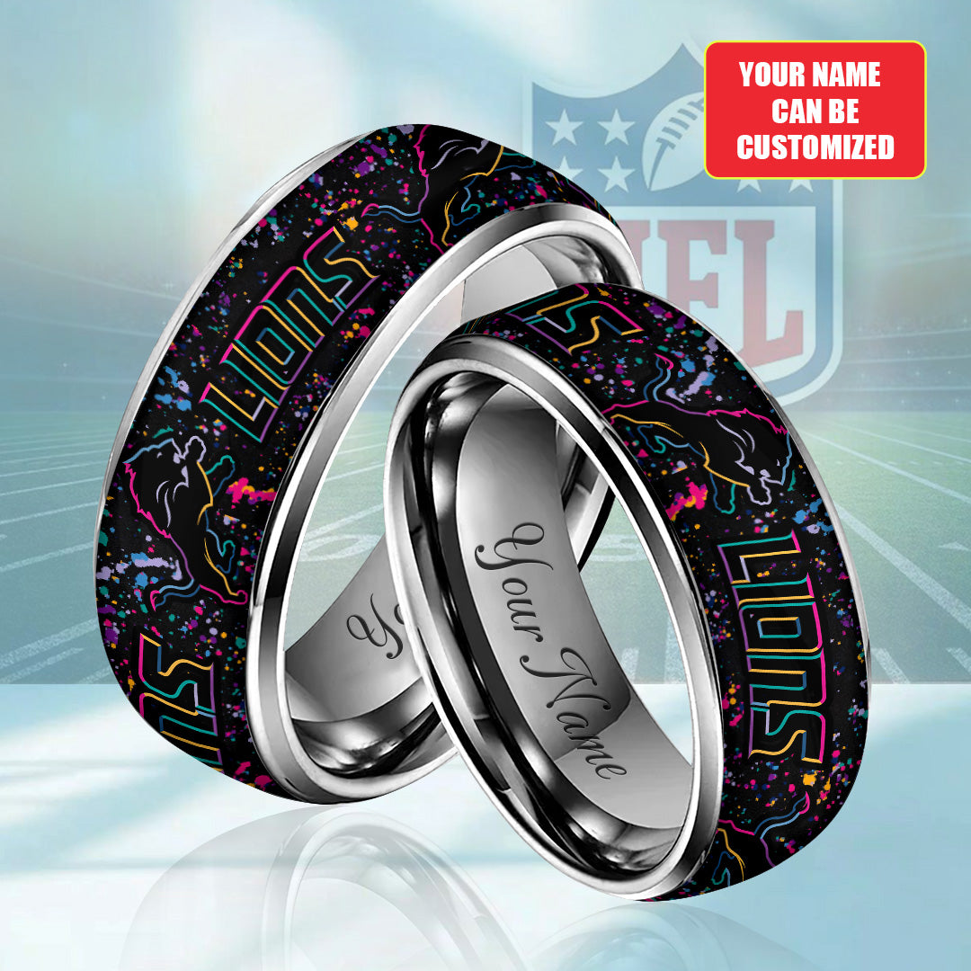 Personalized Detroit Lions Crucial Catch 2025 Custom Alloy Ring – TANTN15818