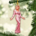 Dolly Parton Custom Shape 2-side Printed Acrylic Ornament – HOATT20950