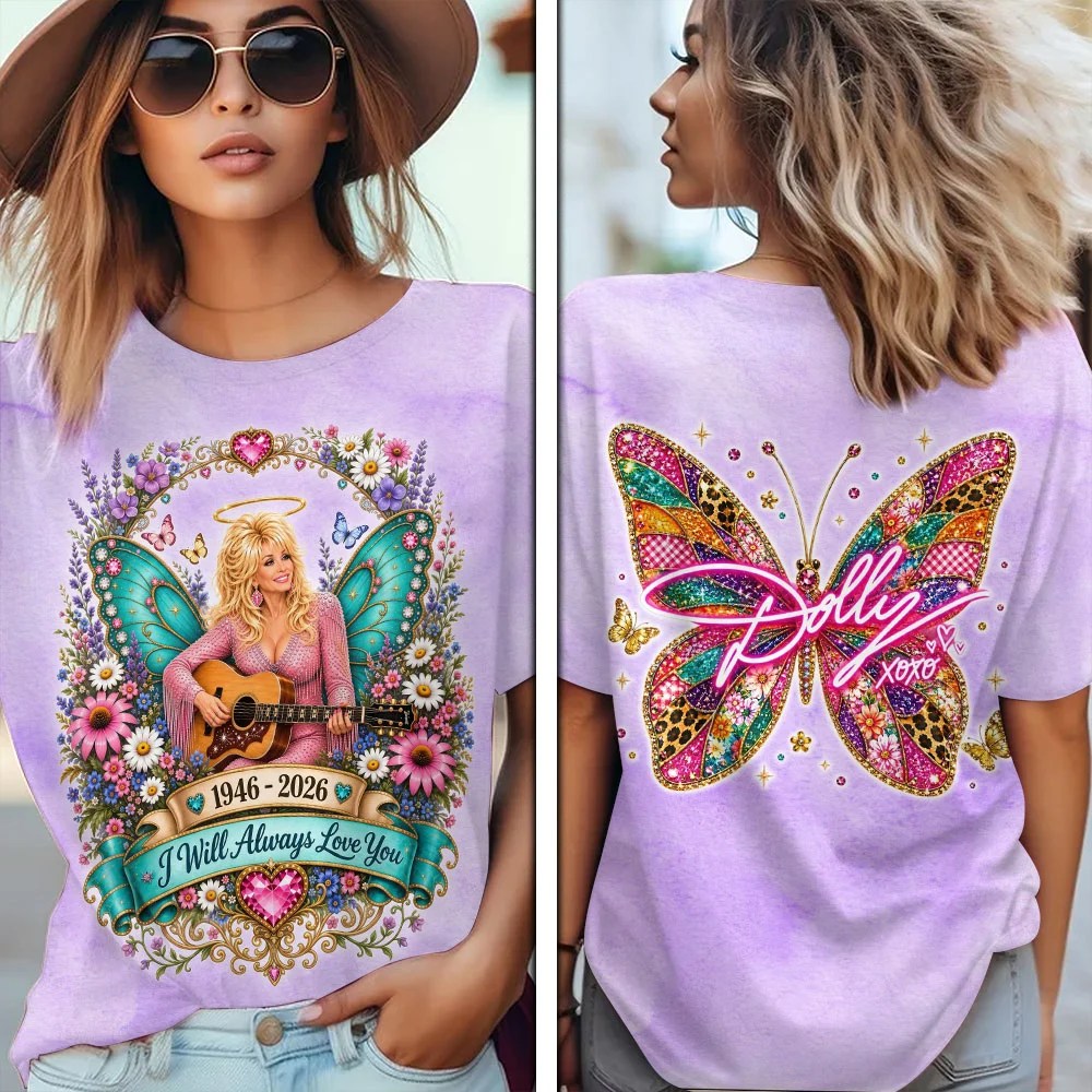 Dolly Parton 3D Apparel – TMTHU9029