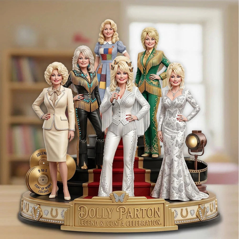 Dolly Parton Custom Shape Acrylic Plaque – TMTHU8676