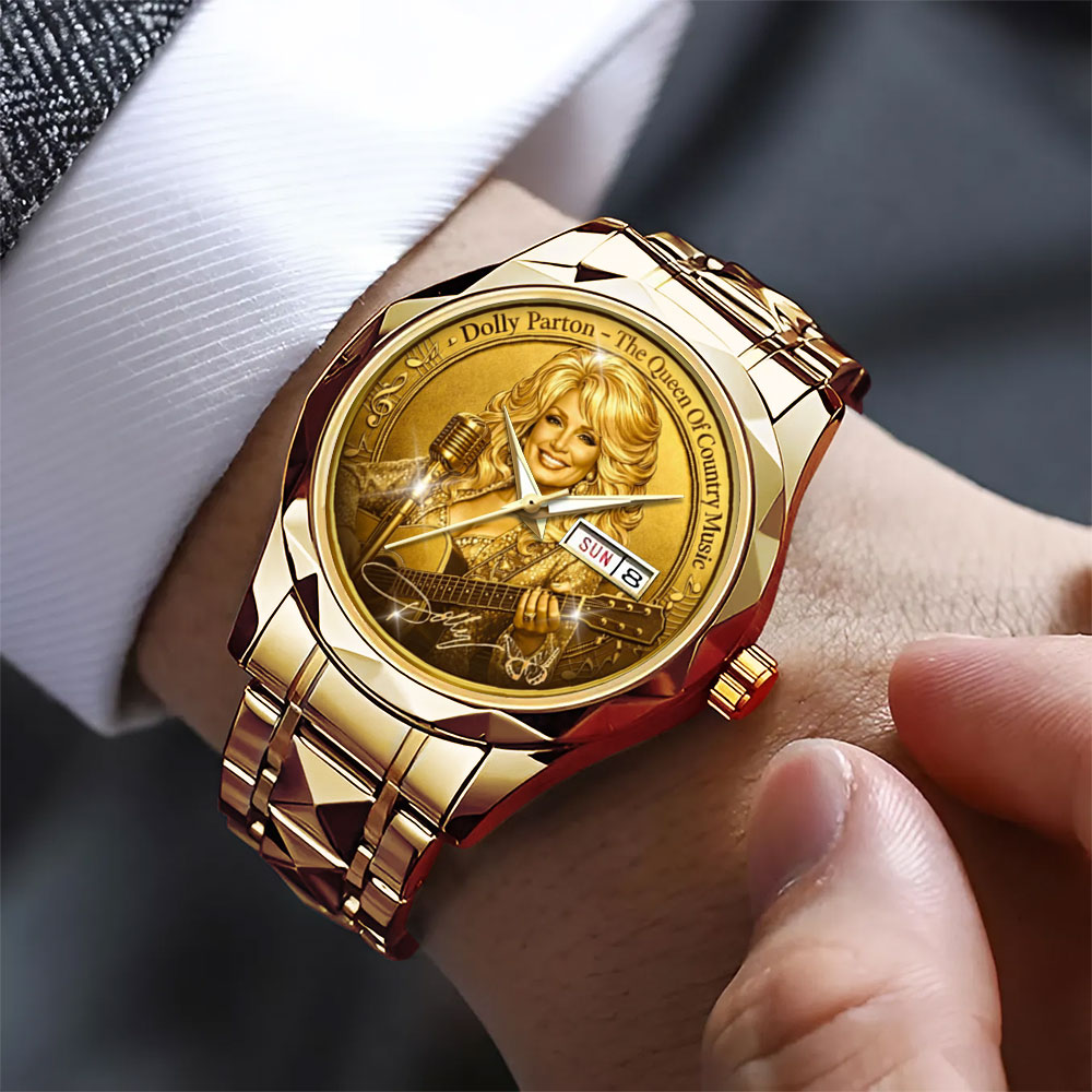 Dolly Parton Alloy Luxury Quartz Watch – MAITM14679