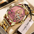 Dolly Parton Alloy Luxury Quartz Watch – TMTHU9030