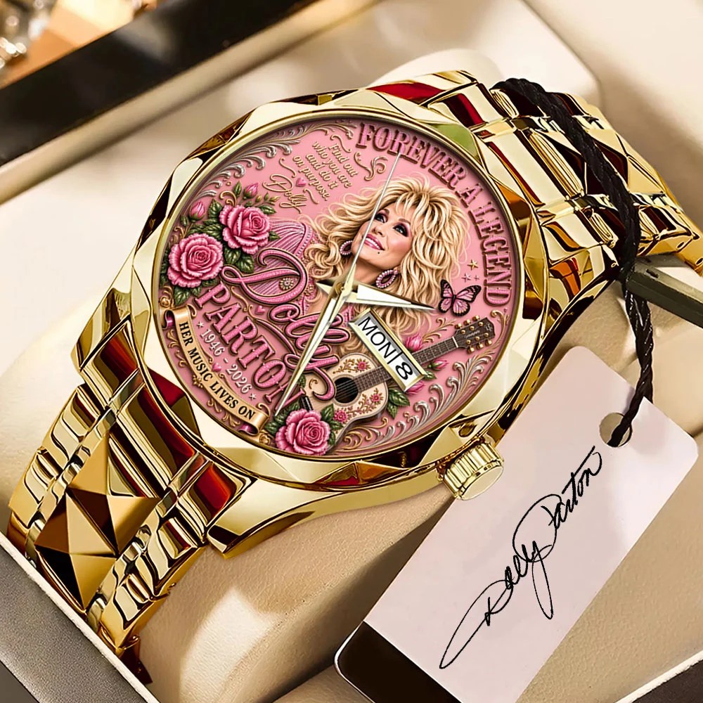 Dolly Parton Alloy Luxury Quartz Watch – TMTHU9030