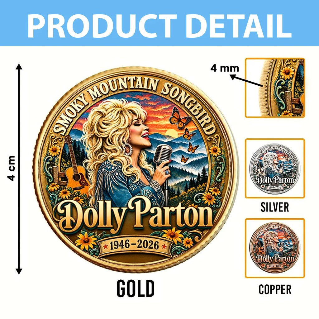 Dolly Parton Commemorative Coin – HOATT20690