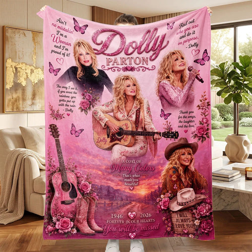 Dolly Parton Fleece Blanket – TMTHU9032