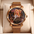 Dolly Parton Mesh Strap Quartz Watch – TMTHU8951