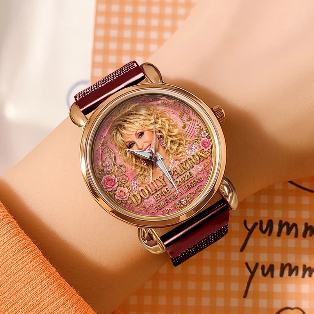 Dolly Parton Mesh Strap Quartz Watch – HOATT20814