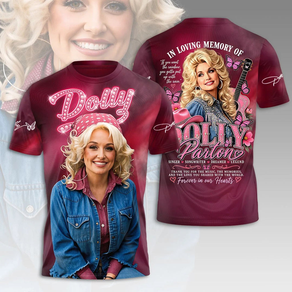 Dolly Parton 3D Apparel – HOATT20696