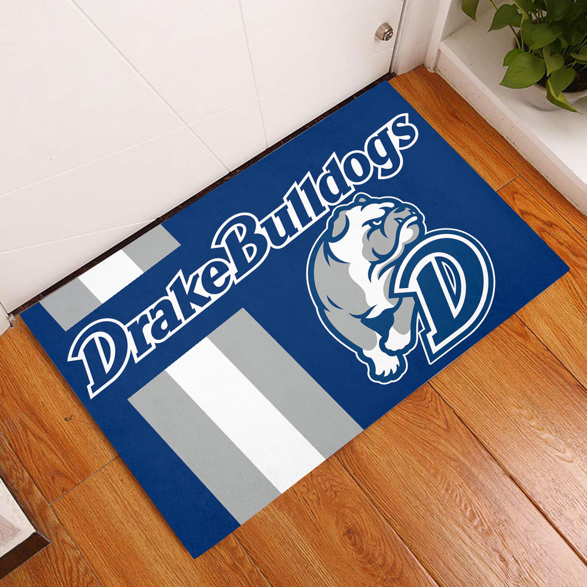 Drake Bulldogs Men's Basketball Custom Doormat – NGHIAVT38669