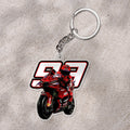 Ducati Lenovo Team x Marc Márquez Custom Shape 1-sided Keychain – HOATT 9437