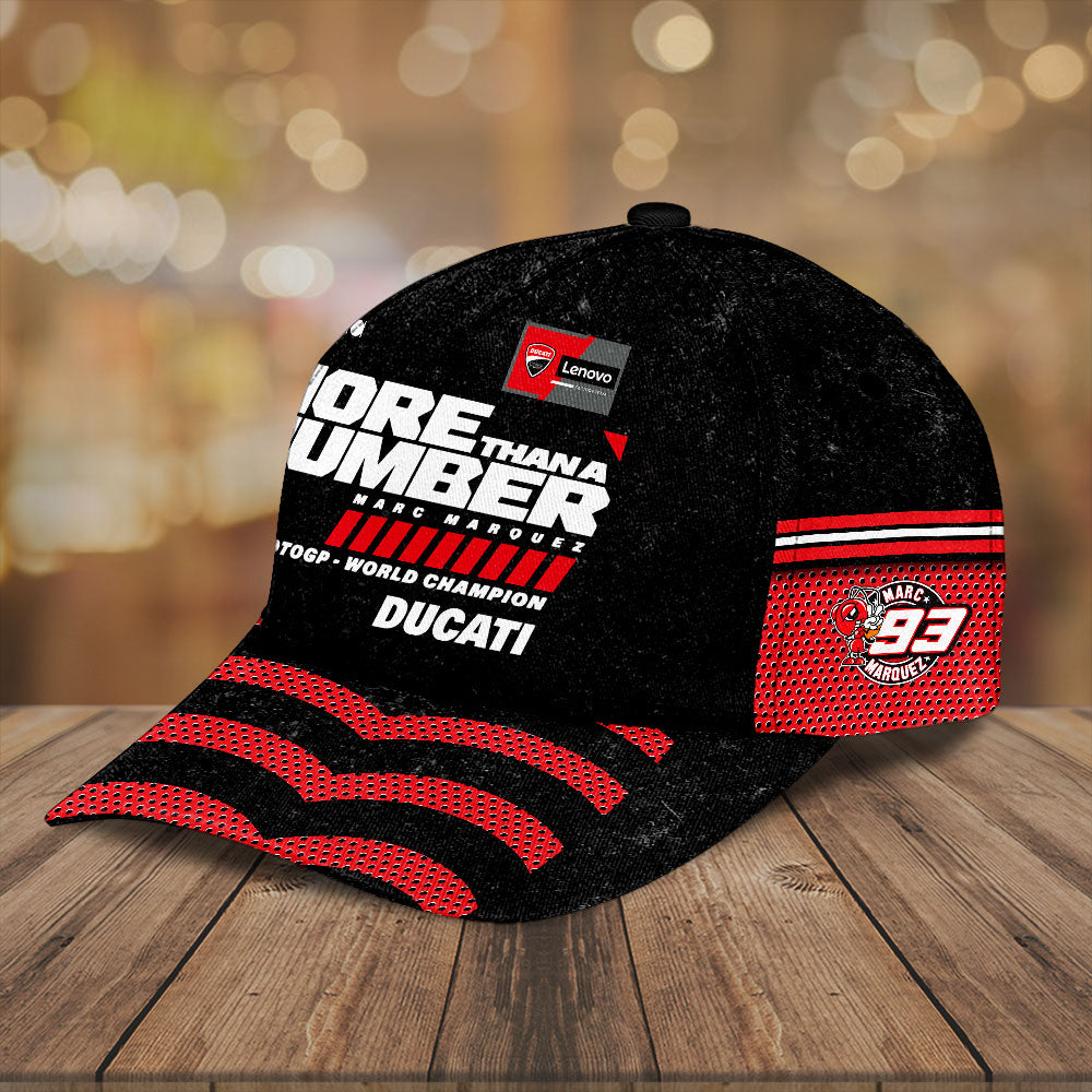 Ducati Lenovo Team x Marc Márquez 2025 World Champion Classic Cap – HOATT13548