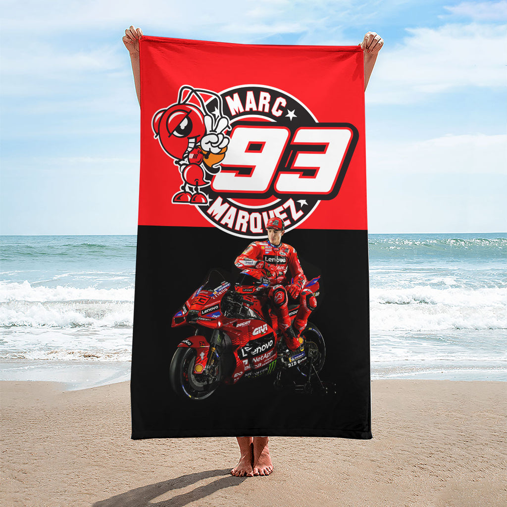 Ducati Lenovo Team x Marc Márquez Rectangle Beach Towel – HOATT 9814