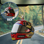 Ducati Lenovo Team x Marc Marquez Custom Shape 2-sided Acrylic Car Ornament – TANTN 11779