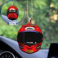 Ducati Lenovo Team x Marc Marquez Custom Shape 2-sided Acrylic Car Ornament – TANTN 11260