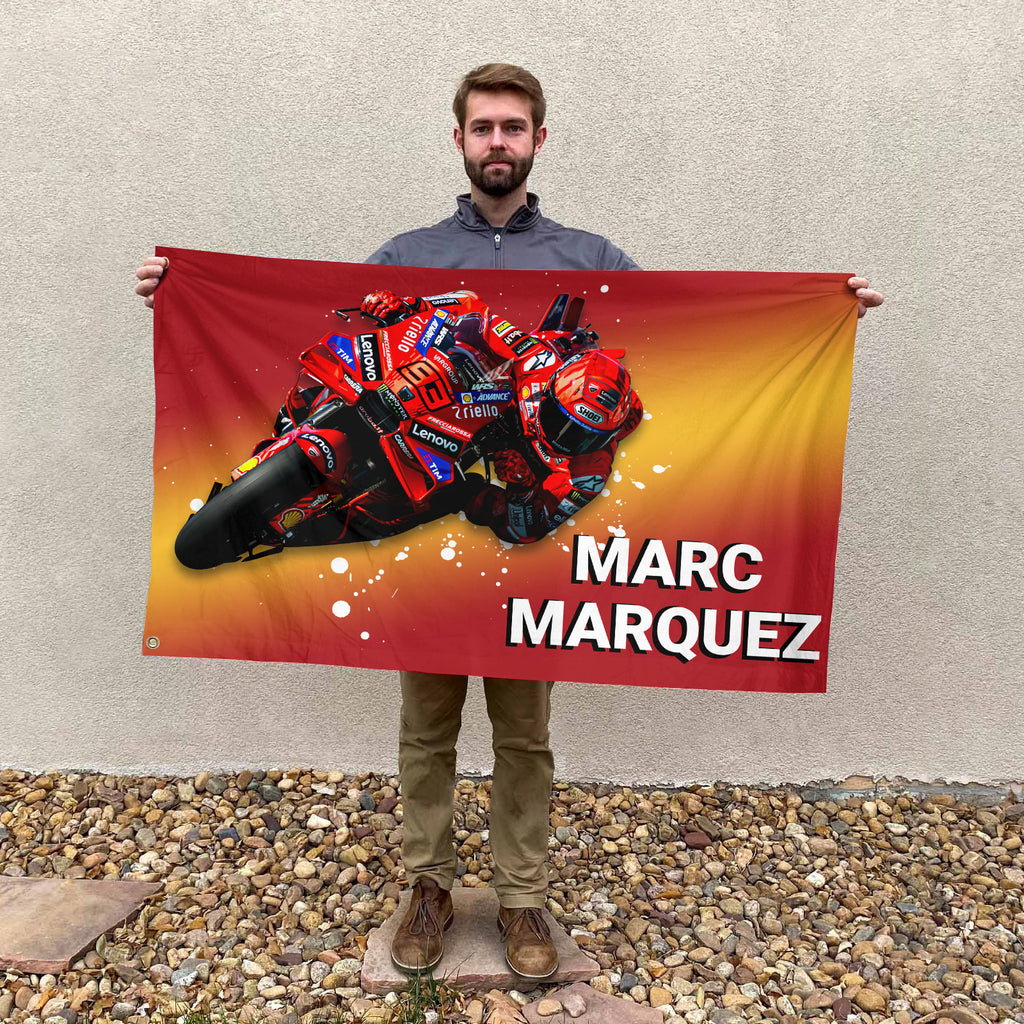 Ducati Lenovo Team x Marc Márquez 3D House Flag – HOATT 9747