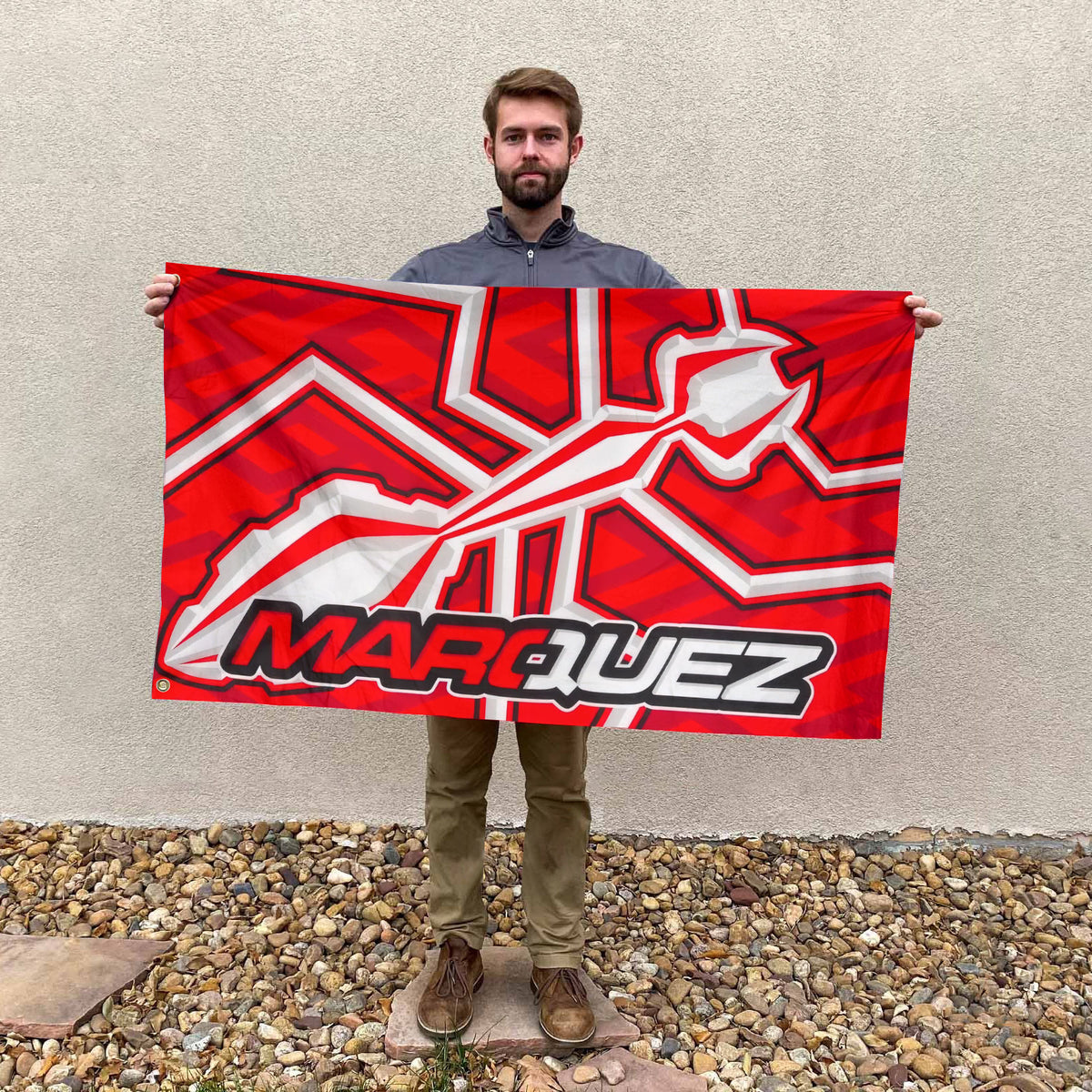 Ducati Lenovo Team x Marc Márquez 3D House Flag – HOATT 9818