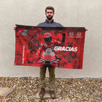 Ducati Lenovo Team x Marc Marquez 3D Double-side House Flag – TANTN16950