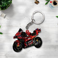Ducati Lenovo Team x Marc Márquez Custom Shape 2-sided Keychain – TANTN 11447
