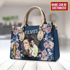 Personalized Elvis Presley Leather Handbag – TMTHU582