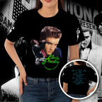 Elvis Presley Short Sleeve Button-Down Shirt – NGHIAVT 0003
