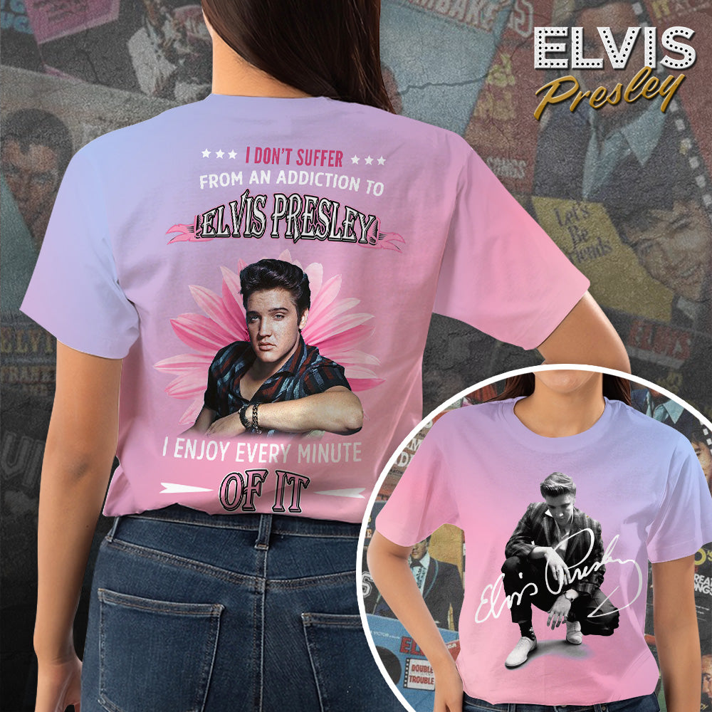 Elvis Presley Custom Shape 2-sided Keychain – HOATT 8983