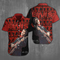 Elvis Presley Short Sleeve Button-Down Shirt – NGHIAVT 0003