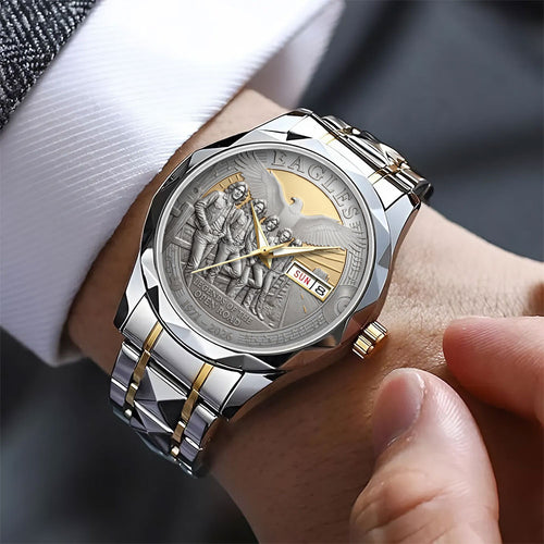 Eagles Alloy Luxury Quartz Watch – TANTN22677